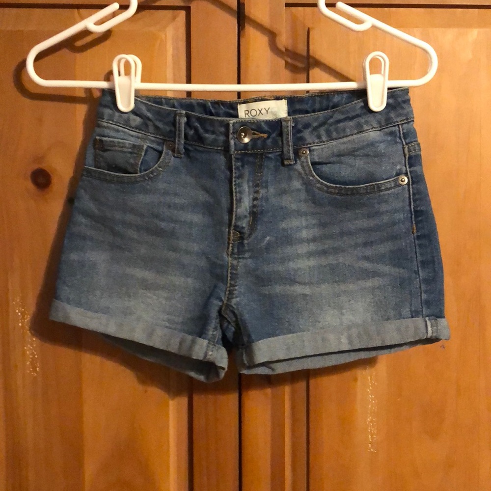 Roxy girl jean shorts